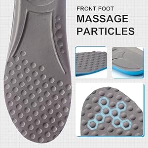 Shock Absorbing Insoles, Full Length Massage Cushion Insoles, Boot Replacement Inserts Shoe, Arch Support Heel Cushion, Unisex Foot Care, Foot Massage Breathable Shoe Soles, Relief Insoles for Working Daily Use, Comfortable Replacement Shoe Insole Shock Absorbing Insoles, Full Length Massage Cushion Insoles, Boot Replacement Inserts Shoe, Arch Support Heel Cushion, Unisex Foot Care, Foot Massage Breathable Shoe Soles, Relief Insoles for Working Daily Use, Comfortable Replacement Shoe Insole